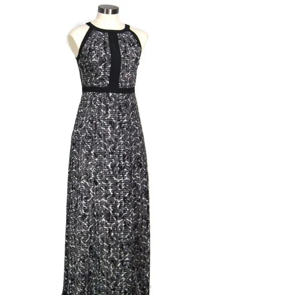 White House Black Market | Dresses | White House Black Market Womens Size  Sleeveless Keyhole Neck Maxi Dress | Poshmark